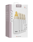 BIBS BPA-Free PP Baby Bottle Round Latex 4 pack 270 ml Ivory (Min. of 2 PK , multiples of 2 PK)