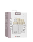 BIBS BPA-Free PP Baby Bottle Round Silicone 4 pack 150 ml Ivory (Min. of 2 PK , multiples of 2 PK)
