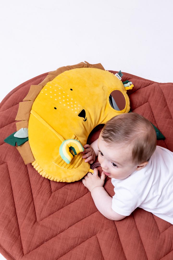Trixie Tummy time pillow - Mr. Lion (Min. of 2 PK, multiples of 2 PK)