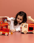 Trixie Wooden animal fire station (Min. of 2 PK, multiples of 2 PK)