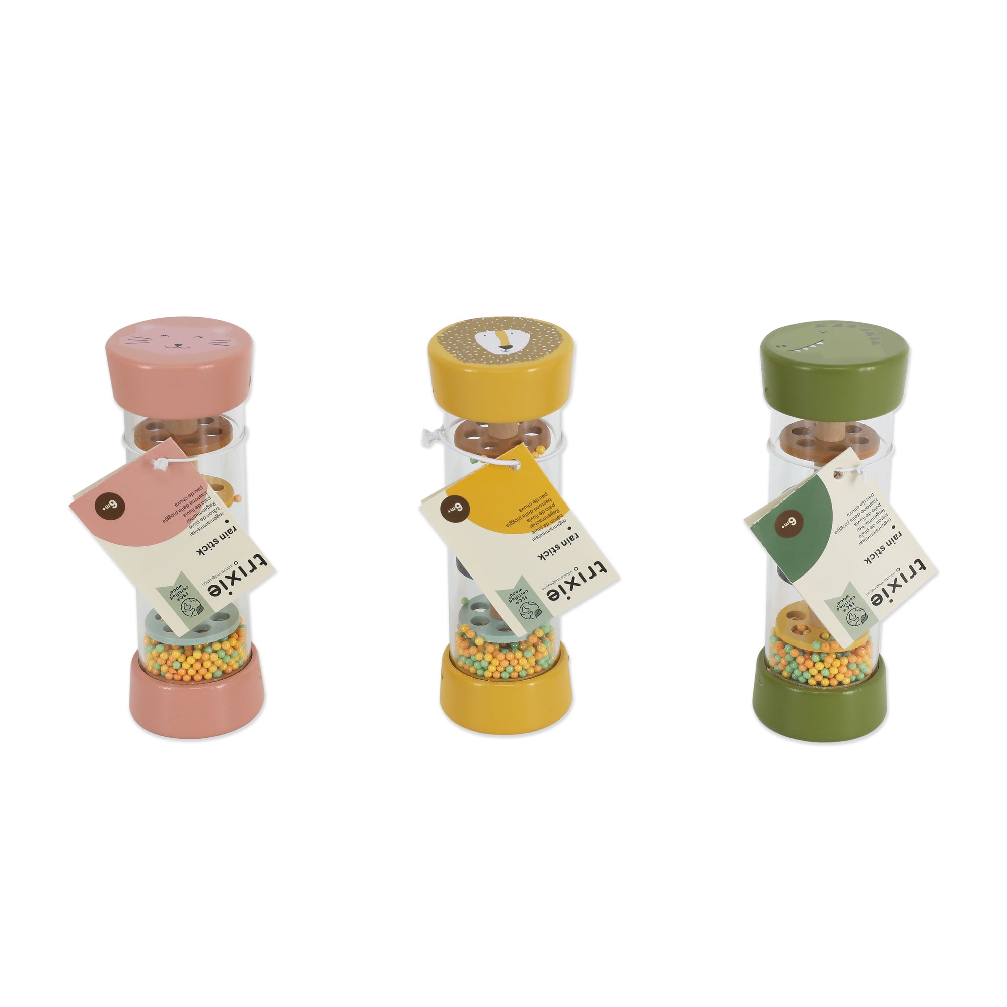 Trixie Wooden rain stick box - 9pcs (Min. of 2 PK, multiples of 2 PK)