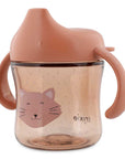Sippy cup with handles - Mrs. Cat (Min. of 2 PK, multiples of 2 PK)