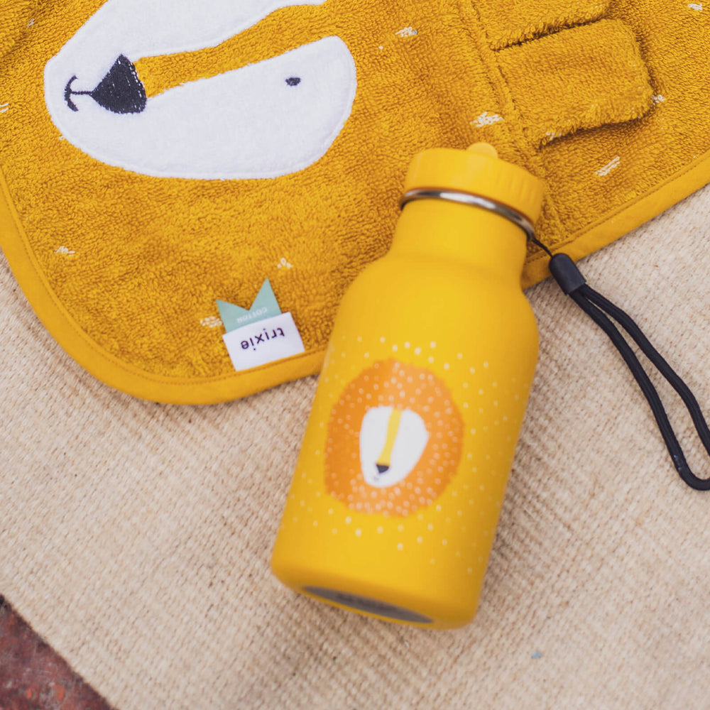 Trixie Insulated drinking bottle 350ml - Mr. Lion (Min. of 2 PK, multiples of 2 PK)