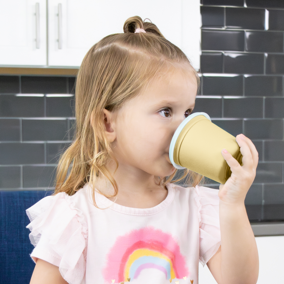 Re-Play Assembled Tiny Tumbler with Lid - Aqua (Min. of 2 PK, Multiples of 2 PK)