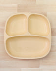 Re-Play Divided Plate- Lemon Drop (Min. of 2 PK, Multiples of 2 PK)
