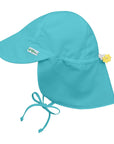 Flap Sun Protection Hat in Aqua (Min. of 3, multiples of 3)