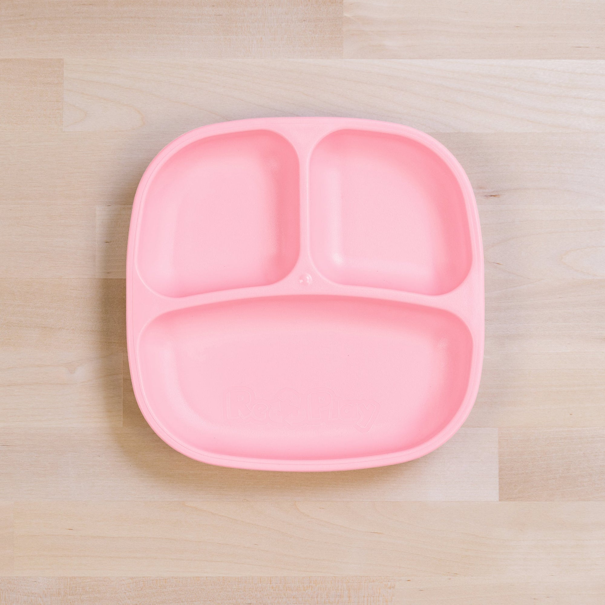 Re-Play Divided Plate - Ice Pink (Min. of 2 PK, Multiples of 2 PK)