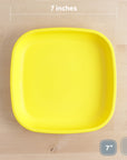 Re-Play Flat Plate 7'' - Yellow (Min. of 2 PK, Multiples of 2 PK)