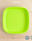 Re-Play Flat Plate 7'' - Lime (Min. of 2 PK, Multiples of 2 PK)