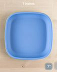 Re-Play Flat Plate 7''- Denim (Min. of 2 PK, Multiples of 2 PK)