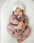 günamüna Fleece Jumpsuit Hearts (Min. of 2, multiples of 2)