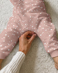 günamüna Fleece Jumpsuit Hearts (Min. of 2, multiples of 2)
