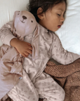 günamüna Fleece Jumpsuit Doe.Re.Mi (Min. of 2, multiples of 2)