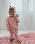 günamüna Two Piece Ruffled Sweatsuit Mini Floral (Min. of 2, multiples of 2)