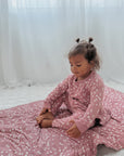 günamüna Two Piece Ruffled Sweatsuit Mini Floral (Min. of 2, multiples of 2)