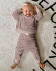 günamüna Fleece Sweatsuit Petals (Min. of 2, multiples of 2)
