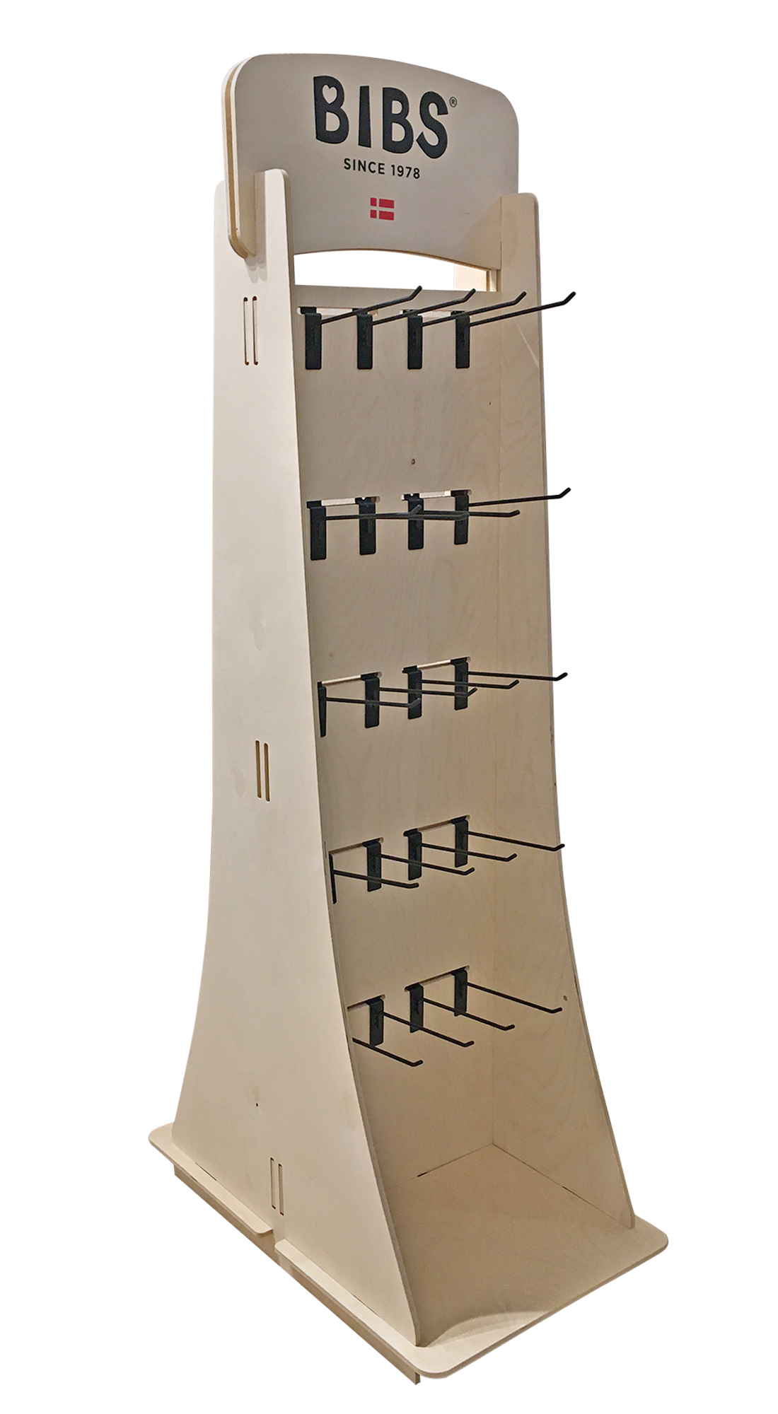BIBS® Large Two-Sided Standing Display