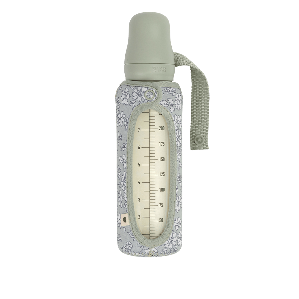 BIBS x LIBERTY Baby Bottle Sleeve Large - Capel Sage (Min. of 2 PK, multiples of 2 PK)
