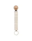 BIBS Pacifier Clip Knitted - Ivory (Min. of 2 PK , multiples of 2 PK)