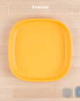 Re-Play Flat Plate 9''- Sunny Yellow (Min. of 2 PK, Multiples of 2 PK)