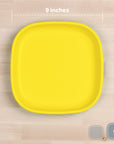 Re-Play Flat Plate 9''- Yellow (Min. of 2 PK, Multiples of 2 PK)