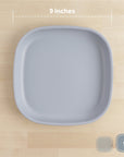 Re-Play Flat Plate 9''- Grey (Min. of 2 PK, Multiples of 2 PK)