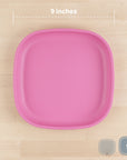Re-Play Flat Plate 9''- Bright Pink (Min. of 2 PK, Multiples of 2 PK)