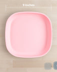 Re-Play Flat Plate 9''- Ice Pink (Min. of 2 PK, Multiples of 2 PK)