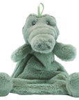 Baby Paper Gator Crinkle Cuddler (Min. of 6, multiples of 6)
