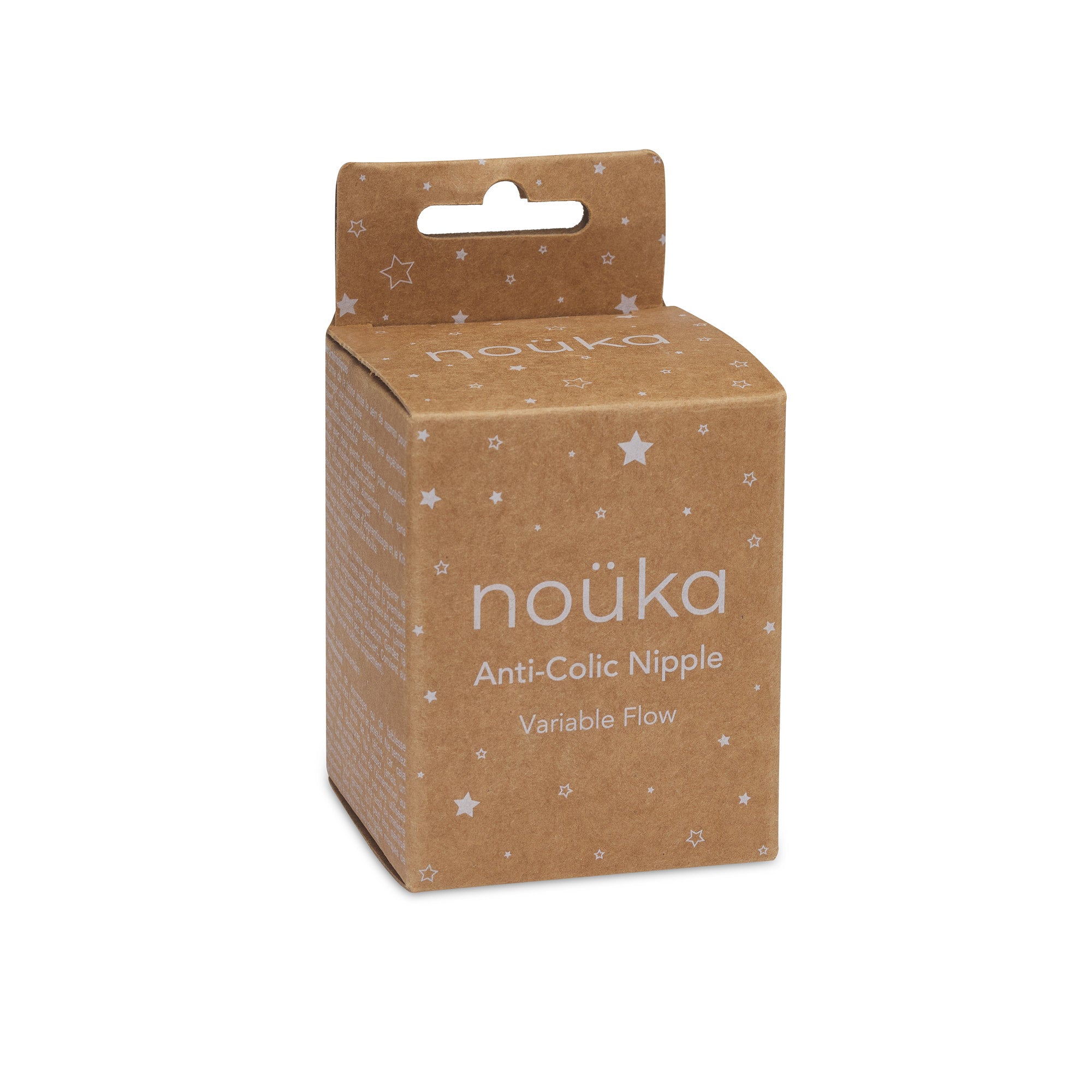 noüka Anti-Colic Nipple 2PK - Variable Flow (Sold in Case of 2, Qty of 1=2 products)