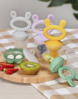 Freeze-N-Feed Mini Combo - Olive Green Feeder + Pea Green Tray (Min. of 2 multiples of 2)