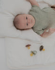 BIBS Pacifier Original COLOUR Latex 2 PK Symmetrical Hunter Green/Sage (Min. of 2 PK, multiples of 2 PK)