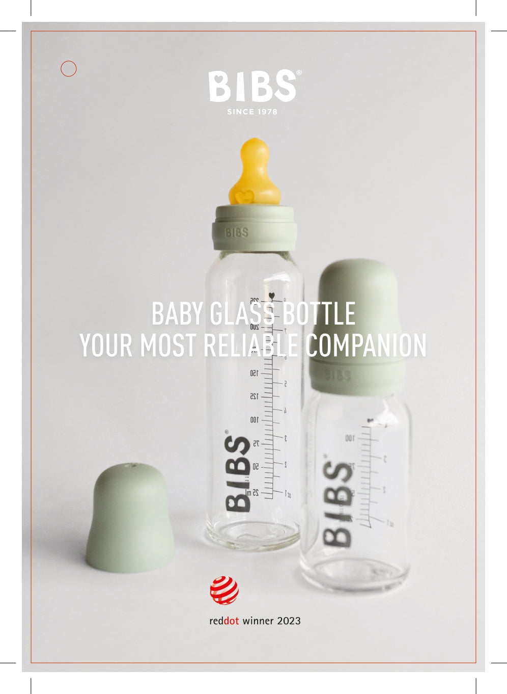 BIBS Baby Bottle Hang Tag - English