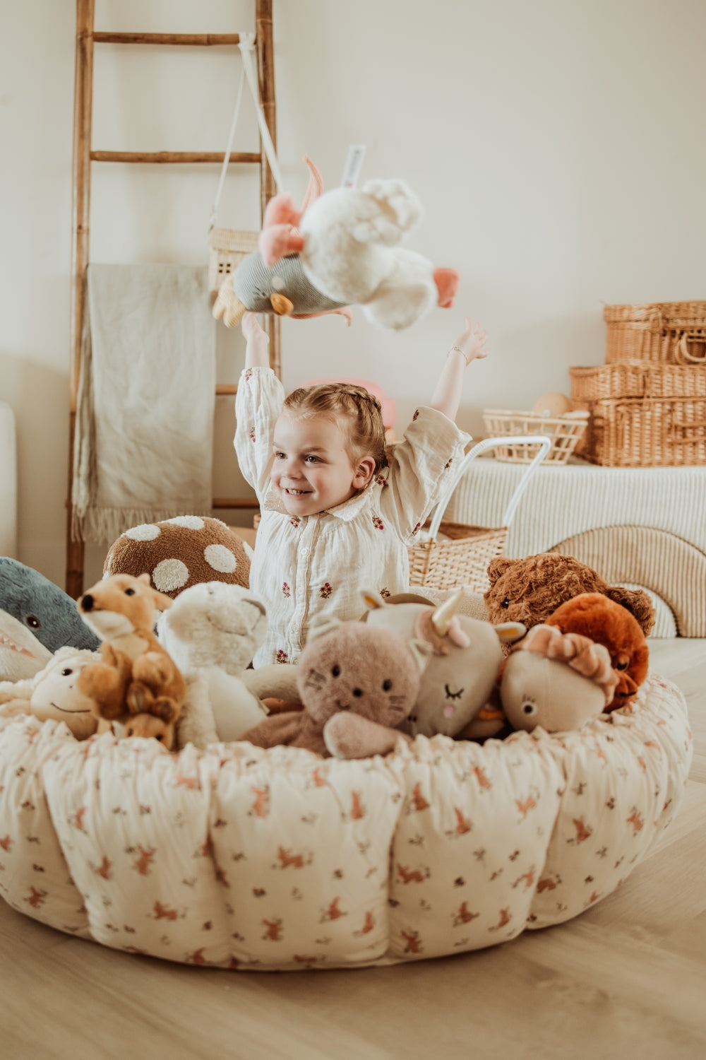 Play&Go Bloom Rabbit organic babymat (Min of 1, multiples of 1)