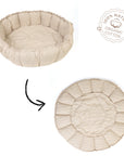 Play&Go Bloom Stripes Blue organic babymat (Min of 1, multiples of 1)