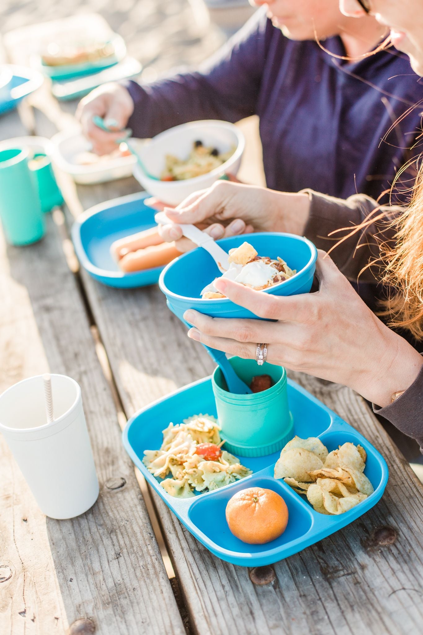 Re-Play Divide Tray - Teal (Min. of 2 PK, Multiples of 2 PK)