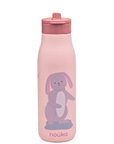 noüka Stainless Steel Drinking Bottle 16 Oz Daisy Collection - Pip-The Rabbit (Min. of 2 PK, Multiples of 2 PK)