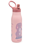 noüka Stainless Steel Drinking Bottle 16 Oz Daisy Collection - Pip-The Rabbit (Min. of 2 PK, Multiples of 2 PK)