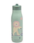 noüka Stainless Steel Drinking Bottle 16 Oz Daisy Collection - Roary The Lion (Min. of 2 PK, Multiples of 2 PK)