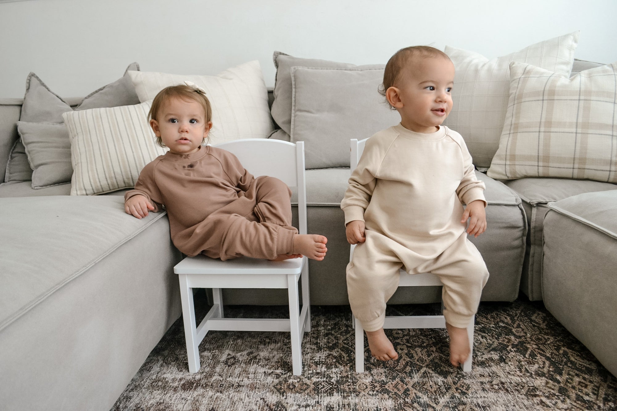 günamüna Fleece Jumpsuit Blush (Min. of 2, multiples of 2)