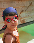 Ki ET LA Ourson Sunglasses - Red Elysee (Min. of 2 PK, multiples of 2 PK)