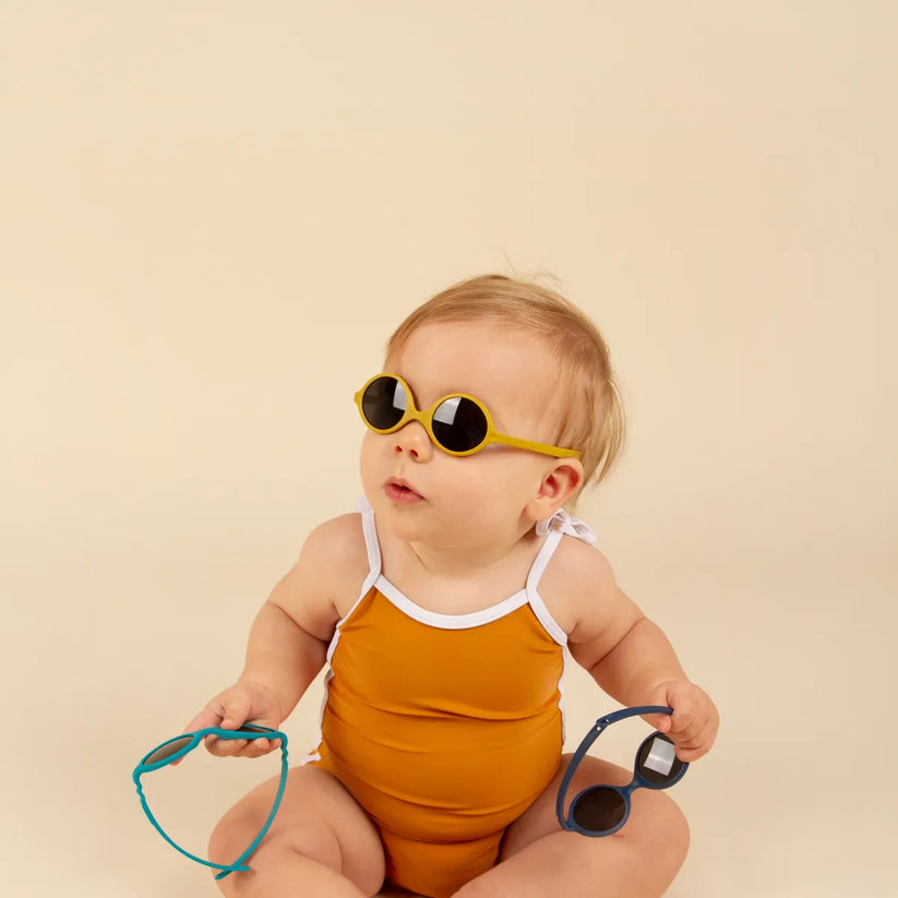 Ki ET LA Diabola Sunglasses - Mustard (Min. of 2 PK, multiples of 2 PK)