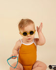 Ki ET LA Diabola Sunglasses - Mustard (Min. of 2 PK, multiples of 2 PK)