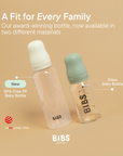 BIBS Grow and Flow BPA-Free PP Baby Bottle Round Latex Set 150 ml / 270ml Ivory (Min. of 2 PK , multiples of 2 PK)