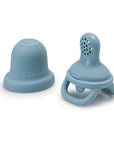 noüka Baby Food Feeder Lily Blue (Min. of 2 PK, Multiples of 2 PK)