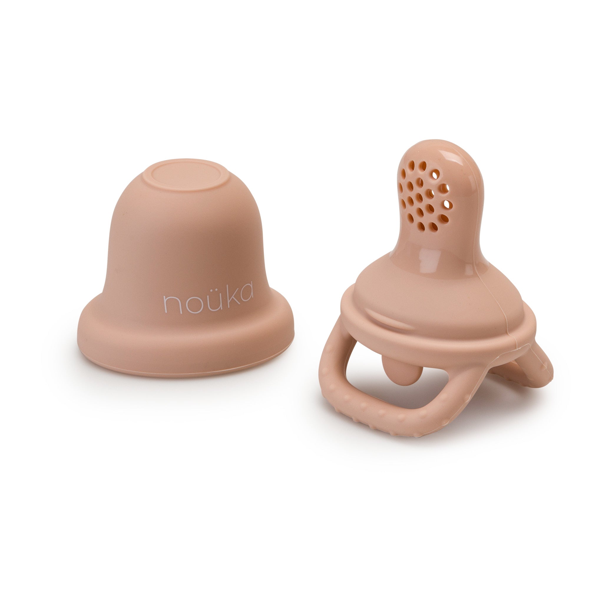 noüka Baby Food Feeder Soft Blush (Min. of 2 PK, Multiples of 2 PK)