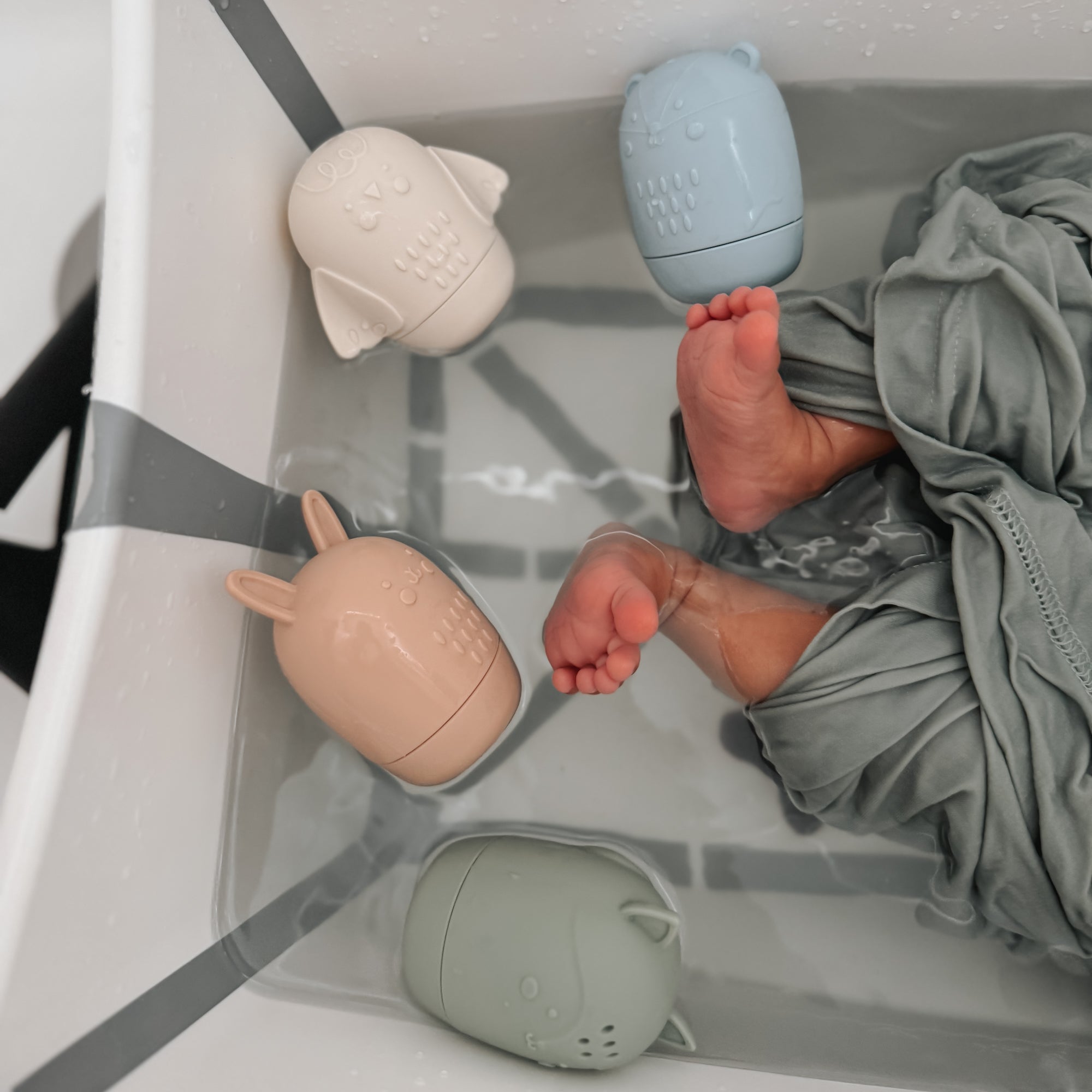 noüka Animal Bath Toys Woodland Collection - Woodland (Sold in Case of 2, Qty of 1=2 products)