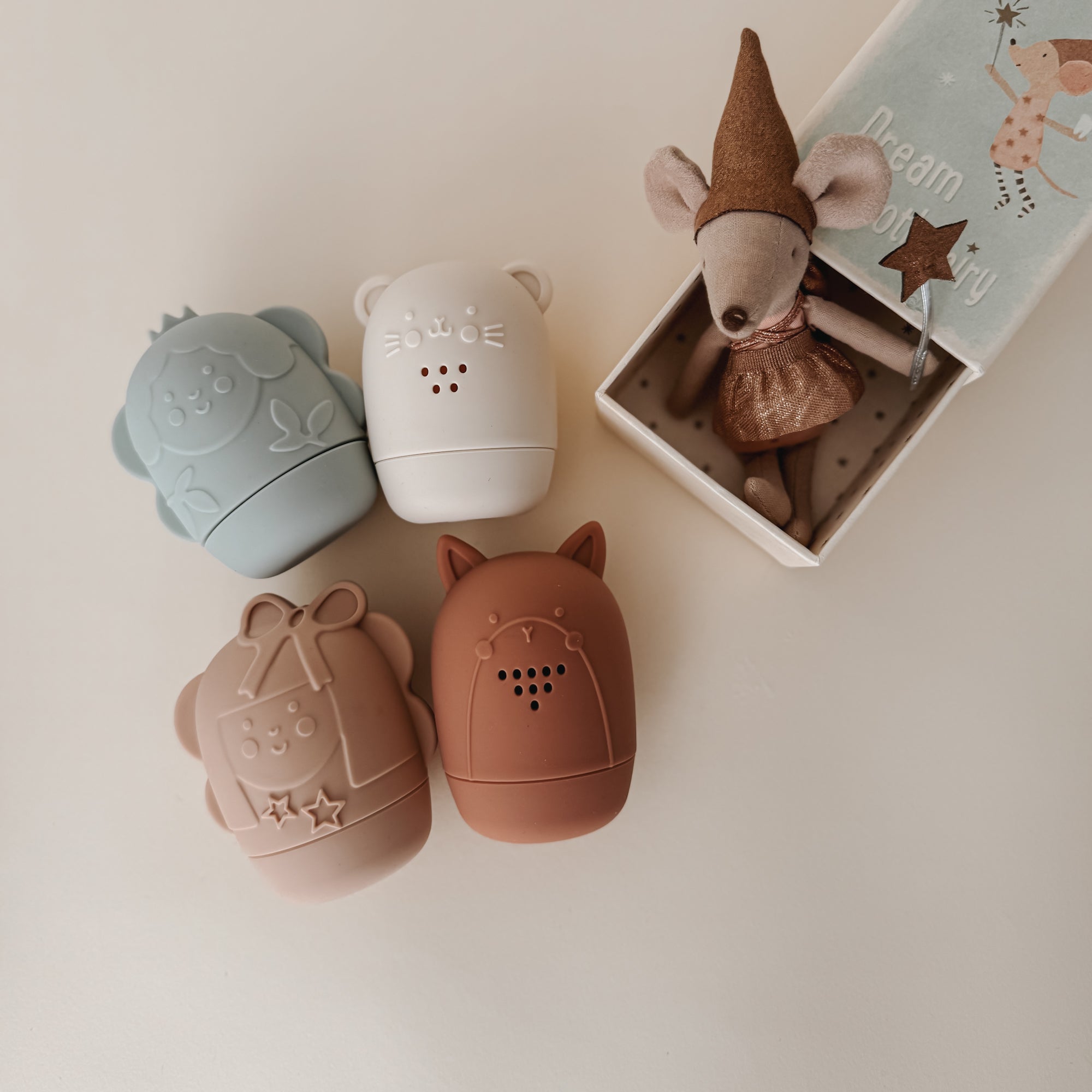 noüka Animal Bath Toys Fairy Collection - Fairy Sparkles (Sold in Case of 2, Qty of 1=2 products)