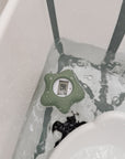 noüka Bathtub Safety Thermometer Crab- Soft Blush (Sold in Case of 2, Qty of 1=2 products)