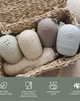 noüka Animal Bath Toys Canada Collection - In the Wild (Sold in Case of 2, Qty of 1=2 products)